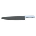 Stanton Trading Chef Knife 12" White PP handle straight edge, high-carbonsteel KNV-CHF12-WH
